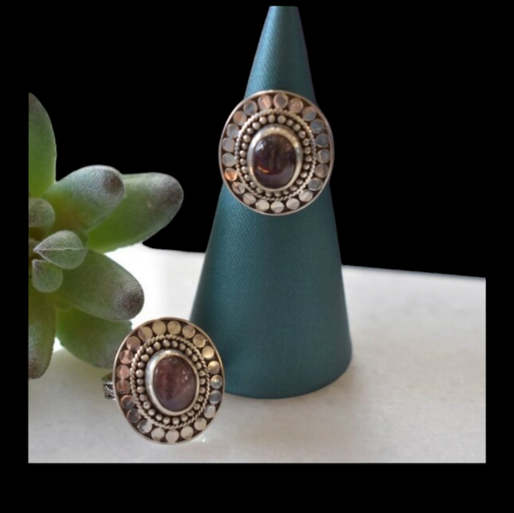 Indian Star Ruby Ring